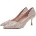 New slim heel design sense of minority wedding shoes and Xiuhe wedding dress