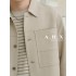 Spring new imported hollow yarn with wrinkles short tooling jacket men's casual lapel spring and autumn men's jacket Spring new imported hollow yarn with wrinkles short tooling jacket men's casual lapel spring and autumn men's jacket