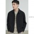 Spring new imported hollow yarn with wrinkles short tooling jacket men's casual lapel spring and autumn men's jacket Spring new imported hollow yarn with wrinkles short tooling jacket men's casual lapel spring and autumn men's jacket
